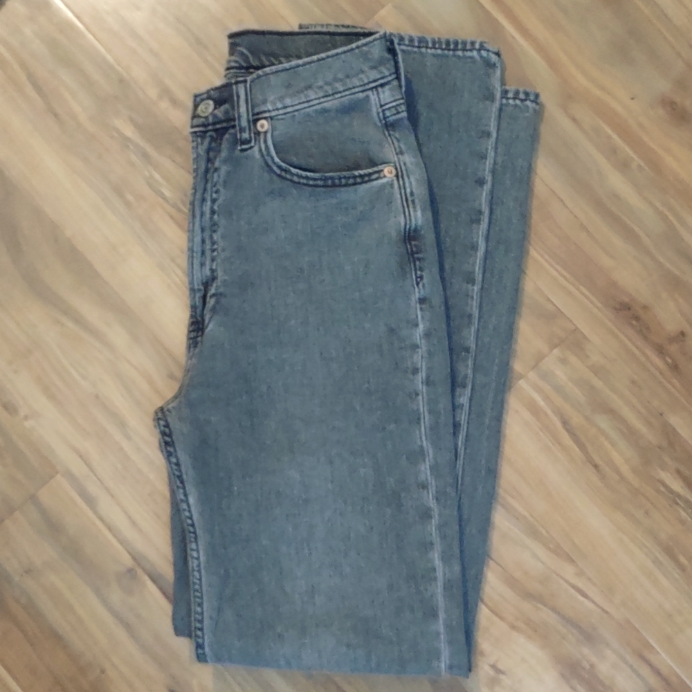Washed black Gap '90s high rise loose jeans